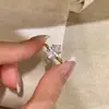 Anillo de Huevo de Paloma de Encaje Estilo Japonés de Plata de Ley S925 para Mujer, Estilo Vintage de Lujo Ligero, Diseño de Nicho de Gama Alta, Anillo Popular