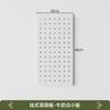 Estante de Almacenamiento tipo Pegboard para Gaming DIY sin Taladro Montado en Pared Solución de Almacenamiento para el Hogar Cocina Dormitorio Estante Organizador de Acero al Carbono