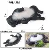 Modelos de Animales Realistas: Doberman, Golden Retriever, Perro de Peluche, Husky, Collie - Adornos para Coche y Juguetes para Niños