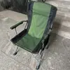 Silla plegable de exterior, silla portátil de ocio para camping, sillón de picnic, taburete de pesca, silla de playa, silla de respaldo alto, silla de herradura