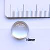 Patch de Vidro Hemisférico DIY Ímã de Geladeira Transparente Pedra da Luz da Lua Bola de Vários Tamanhos Patch Fabricante Atacado