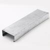 Luminária de teto moderna minimalista DC60 Vice Keel em espinha de peixe, teto de fábrica com quilha de aço e placa de gesso integrada tipo C