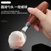 En Stock Pala para Helado de Acero Inoxidable 304 Tipo Prensa Cuchara para Helado Cuchara para Bolas de Helado Cuchara para Bolas de Fruta Sandía