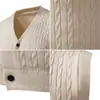 Nuevo Chaleco Suéter de Punto Casual con Cuello en V para Hombre Transfronterizo 2026