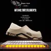 Pantuflas de Algodón Nuevas para Hombre Invierno 2026 para Uso en Interiores en Casa, Antideslizantes, Cálidas, con Talón Cubierto, Suela Suave, Estilo Invierno