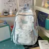 Nueva Mochila Tie-Dye para Niñas, Moderna y Única, Adecuada para Estudiantes de Secundaria y Preparatoria, Elegante y Protectora de la Columna, Mochila Ligera para Estudiantes