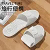 Novedad Estilo Hogar Zapatillas para Mujer Eva Ligeras Antideslizantes Viaje de Negocios Hotel Plegables Sandalias de Viaje para Pareja Zapatillas para Hombre