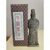 Souvenirs Turísticos de los Guerreros de Terracota de Xi'An, Adornos de Guerreros de Terracota de Color Azul Piedra en Caja Individual, Artesanías Especiales para Extranjeros