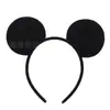 Faixa de cabelo com bolinhas e laço de desenho animado transfronteiriça acessórios de cabelo fofos para feriado e festa faixa de cabelo simples do Mickey Mouse fabricantes atacado