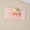 Accesorios Europeos y Americanos de Nuevo Estilo para el Cabello de Niños Flores Suaves No Aprietan Cabeza Ancha Diadema Multicolores Diadema para Bebé Infantil Diadema para Bebé