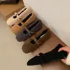 Zapatos Mary Jane, Zapatos de Lana de Cordero de Suela Blanda para Mujer, Elevación Interna Suave para Otoño e Invierno, Bocas Poco Profundas Versátiles, Felpa Nueva Estilo 2025