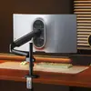 Soporte de monitor personalizado con resorte neumático, soporte para pantalla de computadora, brazo de soporte mecánico en voladizo, soporte de altura ajustable
