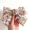 Celebridad de Internet Coreana Nuevo Lazo Floral Pinza de Primavera Horquilla Estilo Universitario Japonés Niña Clip Superior Accesorio para el Cabello Boutique