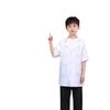 Jalecos brancos infantis transfronteiriços, fantasias, médicos, enfermeiros, jardins de infância, papéis, roupas de performance, mangas compridas brancas, atacado