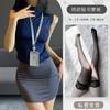 Lingerie Sexy para Mulheres, Uniforme de Secretária Ol Estilo Abstinência, Saia Bodycon, Conjunto Erótico Puro Desejo Paixão Sem Remoção