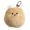 Novo bonito desenho animado vegetal pão boneca pingente menina pelúcia boneca pingente divertido comida brincar pingente atacado