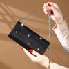 Comercio Exterior en stock Nuevo Mini Bolso de Mano Bolso de Noche Brillante Bolso Cruzado con Cadena Bolso de Noche de Fiesta de Moda