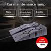 Rampa de manutenção de carro espessada transfronteiriça, ferramenta de reparo de suporte de reparo e manutenção de automóveis, rampa de troca de óleo