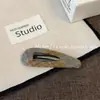 Pinzas para el cabello de imitación de piel con estampado estilo japonés y coreano para otoño/invierno, pasadores geométricos para mujer, pinzas suaves y juveniles para flequillo lateral