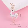 Acessórios de Joia Criativos para Capa de Celular DIY Ovelha da Sorte Ovelha de Diamante Veado Acessórios de Animais Pacote de Material de Beleza