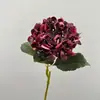 Hortensia artificial grande, flores artificiales, hortensia hawaiana, arreglos de boda de alta gama, arreglos florales, decoración de hotel, flores artificiales