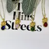 Celebridad de Internet Nuevo Artículo Encantador Lindo Colgante de Zorro Pequeño Collar Cadena para Clavícula de Moda Simple Personalizada de Cuatro Colores Versátil