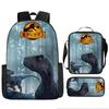 Mochila Escolar de Jurassic World Transfronteriza Mochila Escolar de Dinosaurio Set de Tres Piezas Mochila de Gran Capacidad Mochila Escolar de Dibujos Animados Estuche para Lápices