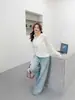 Nuevo Cárdigan Chaqueta Versátil para Mujer de Primavera y Otoño, Abrigo de Cuello Redondo para Mujeres Petites, Top Holgado de Colores Caramelo