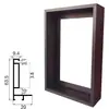 Moldura de alumínio simples, perfil de moldura de foto, moldura para pintura a óleo, moldura de pintura tridimensional, moldura para pintura a óleo digital, moldura