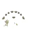 Hebilla de Perro de Aleación de Zinc Hebilla para Mascotas Accesorios de Ferretería para Collares de Mascotas Mariposa Equipaje Ropa Bolsas Resistente al Desgaste