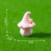 Paisaje en miniatura, casa de elfo de dibujos animados creativa, accesorios de decoración DIY para paisajismo de jardinería, pequeños adornos de mesa