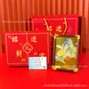 Juego de Adornos de Oro Puro 999 con la Gran Muralla de China y Paisajes Escénicos, Adecuado para Regalos de Empresa, Disponible para Venta al por Mayor