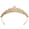 Joias para Noiva Coroa de Zircônia AAA Headband Venda Quente Acessórios de Cabelo para Casamento Acessórios para Vestido de Noiva Fornecimento Direto da Fábrica Atacado