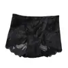 Ropa interior sexy de encaje sin costuras de cintura media popular para tallas grandes de mujer, de algodón, transparente, bragas para mujer, comercio exterior