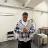 Cardigã com capuz em retalhos xadrez INS outono, com bordado de logo de letras, moletom com zíper retrô solto para atacado