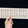 Pegatinas de Uñas de Verano Más Vendidas en Tiktok con Lazos de Dibujos Animados y Pedrería Pequeña, Estilo Lindo y Fresco, Iluminan las Uñas