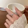 Vacaciones en la IslaEstilo Vacaciones en la Playa Anillo de Estrella de Mar con Diamantes Brillantes, Moderno y Versátil, Perfecto para Fotografía de Viajes, Anillo Fresco y Elegante