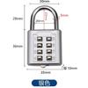 Cerradura de combinación con teclado digital simple Opp seleccionada cuidadosamente para gabinetes de metal, cerraduras de cajones, candados de puerta y cerraduras de puertas de gabinetes de fabricantes