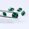 Qualidade 7A Almofada Oval Forma de Pedra Zircônia Verde/Zircônia Verde Clara Longa Oval Zircônia Verde Pedra Artificial Fabricante Atacado