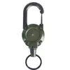 Cuerda de Alambre para Mochila Señuelo Hebilla Telescópica Accesorios de Pesca para Exteriores Cuerda de Mano Antiperdida Hebilla de Fácil Extracción Hebilla para Llave de Mochila