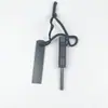 Fire Stick Multifuncional Dos en Uno con Pedernal de Silbato, Equipo de Supervivencia al Aire Libre Barra de Magnesio y Bloque de Magnesio