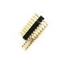 Suministro directo de fábrica Taihua 2.0 mm²-8 pines PA6TLCP material libre de halógenos disposición de pines 2.0 patch doble fila aguja curva