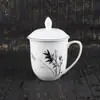 Taza de Caballero Taza de Té Grande Taza de Agua de Cerámica Taza de Jefe Taza de Oficina Taza de Conferencia con Taza Taza Daya