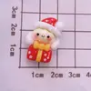 Campana de celebración navideña accesorios de resina DIY pegamento de crema pinzas para el pelo funda de teléfono hebillas de zapatos accesorios de decoración de árbol de Navidad