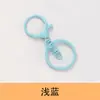 Accesorios para Llaveros Estilo Creativo Broche de Langosta Broche en Forma de 8 Llavero Muñeca Colgante Pequeño Llavero de Pompones DIY Broche Colgante