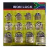 Cadeado card lock 32 38 50 card lock cadeado imitação cobre fabricantes cadeado cartão de sucção cadeado fino de ferro