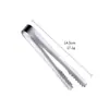 Pinza para Hielo de Acero Inoxidable Pinza Nueva Pequeña en Forma de U para Pan Pinzas para Cubitos de Hielo KTV Cubitos de Hielo Pinza para Cubitos de Azúcar de Fruta