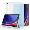 Adequado para Capa Protetora de Tablet Samsung S9 com Porta-Caneta S9Fe Acrílico S10Fe+ 70% de Desconto Capa de Couro 11 polegadas Capa Transparente