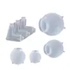 Molde de espécime de cola de gota de cristal DIY, espelho alto, ornamentos de joias, bola de luz noturna, molde de silicone, atacado no local