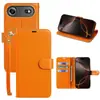 Adecuado para Uso Transfronterizo, Funda Flip con Soporte para iPhone 17 Air Apple 16/15/14/13/12, Funda de Cuero para Teléfono con Ranura para Tarjetas